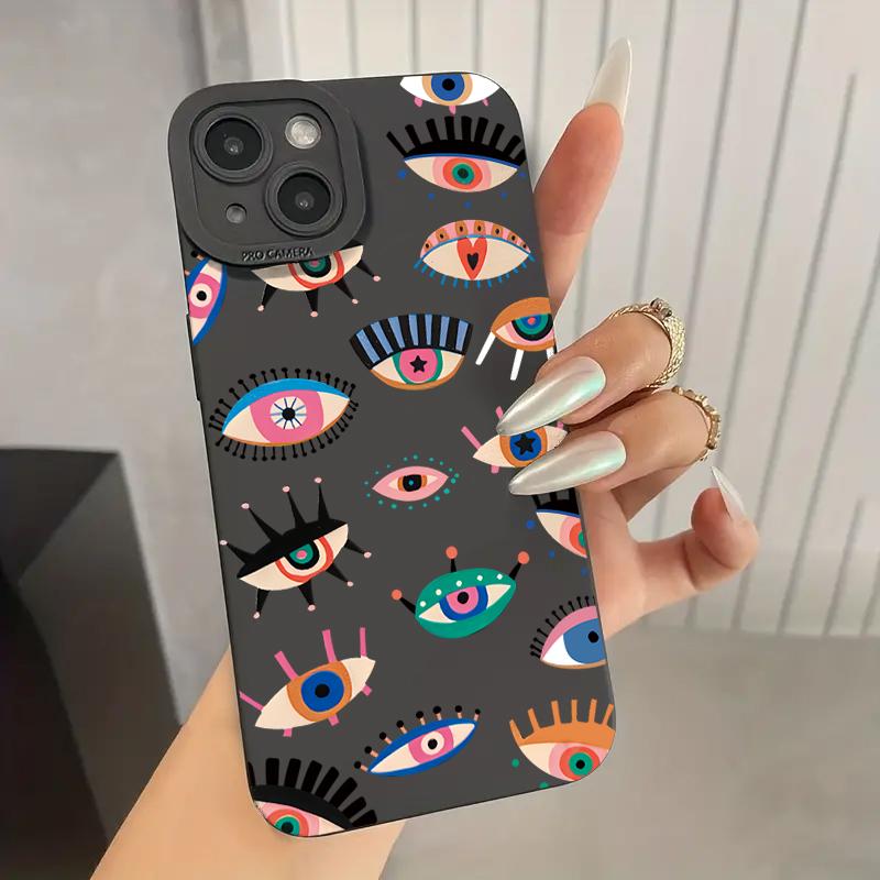 Case Cover for Samsung Galaxy S25 S24 S22 Ultra S23 FE S21 Plus A55 A54 A34 A35 A52 A53 A14 A13 A15 A32 A16 Colorful Eyes Cases