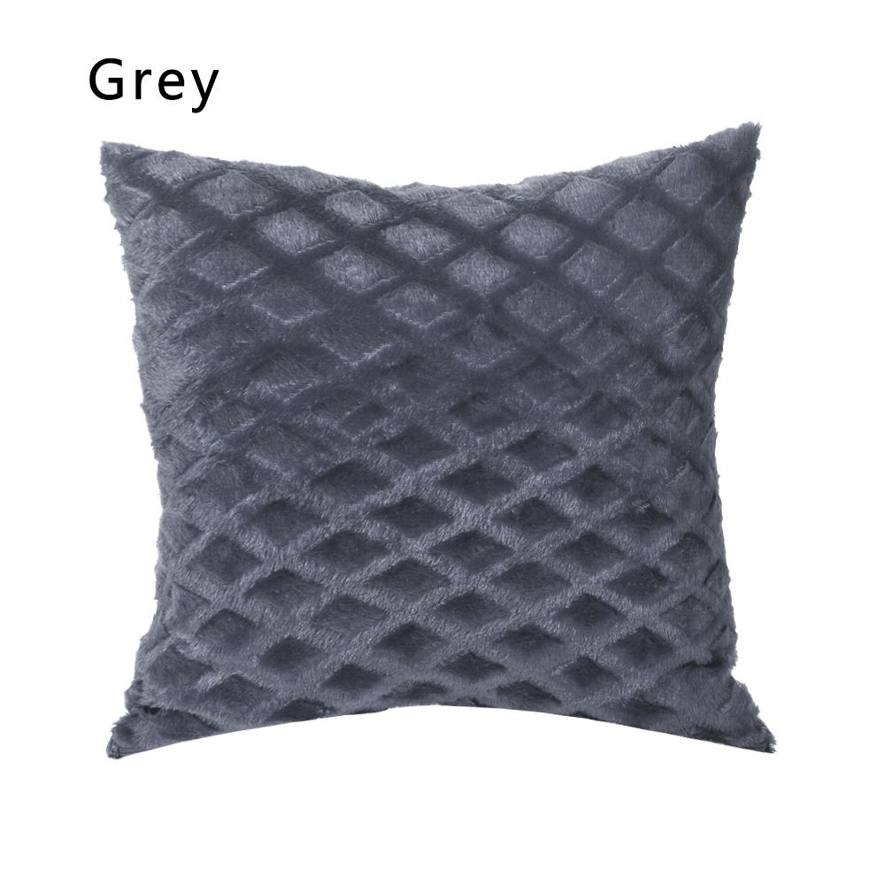 Soft Car Seat Home Decor Cushion Cover Throw Pillow Cases Winter Warm Corduroy
