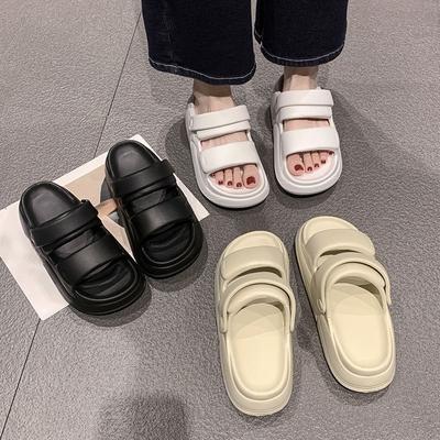 Stepping On Shit Feels Comfortable and Versatile Bag Head Slippers Women's Spring and Summer New Internet Celebrity Popular Cool Slippers Women's Wear