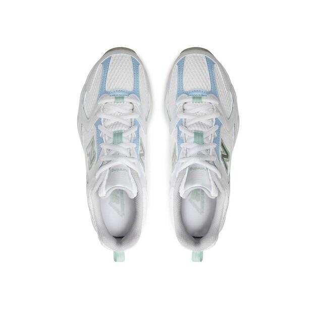 Baskets pour hommes New Balance Mr530pc blanches
