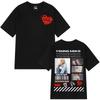 Rapper Young Miko Graphics 100Cotton Mens Tshirt Fashion Oversized Casual Unisex Retro Oneck Short Sleeve Streetwear Shirt