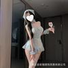 Cute Maid Sexy Lingerie Sexy Small Breasts Perspective Hot Flirting Bed Free Uniform Seduction Suit