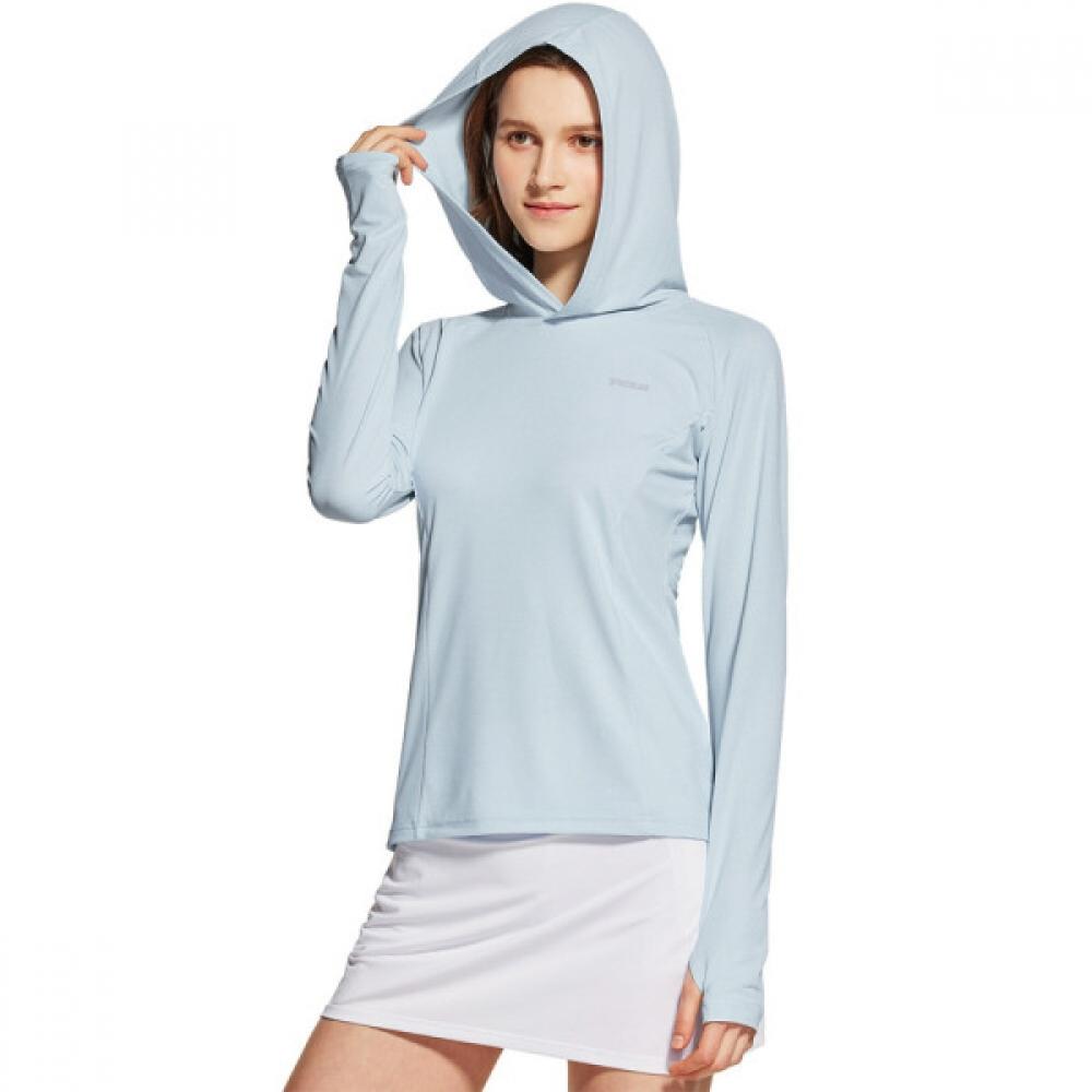 

TSLA Широкая футболка с капюшоном Купальник Rash Guard TM-FSS26