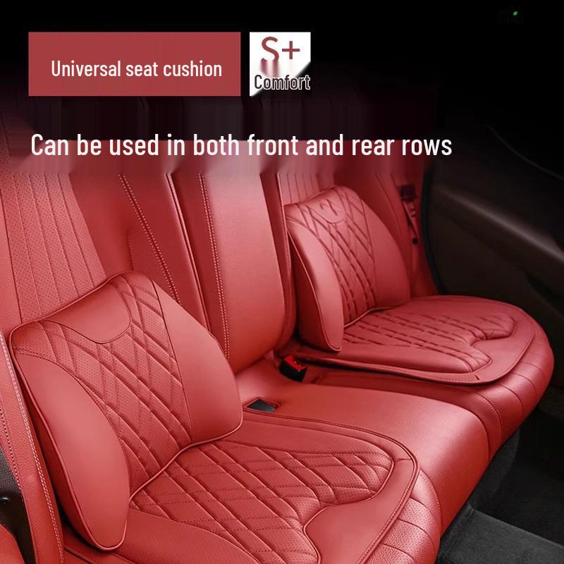 Premium Lendenwirbelstütz-Sitzkissen für BMW 3er, 5er, 7er Serie, X1, X3, X5, X6, X7 - Taillenschutz-Kissen