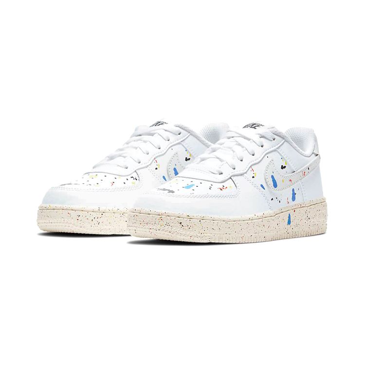 Nike Air Force 1 LV8 3 PS Paint Splatter - White Kids Sneakers Sail DJ2599-100