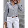 New Women'S Clothing Retro Casual Sexy Daily Fashion Temperament Commuting Business Shirt Long Sleeved Hoodie Top