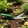 High Carbon Steel Garden Grass Shears Manual Trimmer Ergonomic Handle Precision Lawn Edging Scissors for Landscaping Pruning