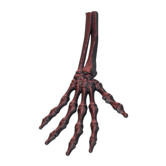 3D Printed Halloween Skeleton Hand Realistic Looking Widely Used Fake Human Hand Party Terror Scary Props Decoration