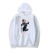 Anime Curse Peripheral Printing Sweater Fleece Simple Casual Men's Hooded Sweater