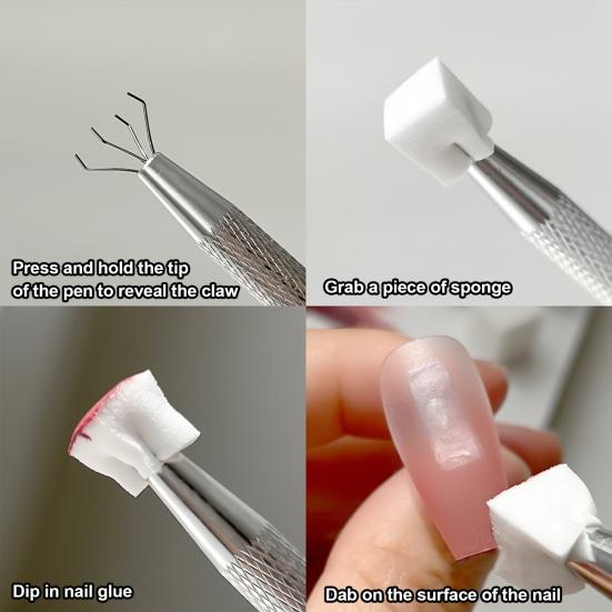 Mini Sponge Block Easy Glue Removal Colorful Makeup Blending Tool Sponge Block Women Beauty Accessories