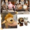 non-toxic Stuffed Plush Animals Toys Hand Finger Story Puppet cute Dolls Educational Baby Toys Lion Elephant Bunny Monkey Children Gifts