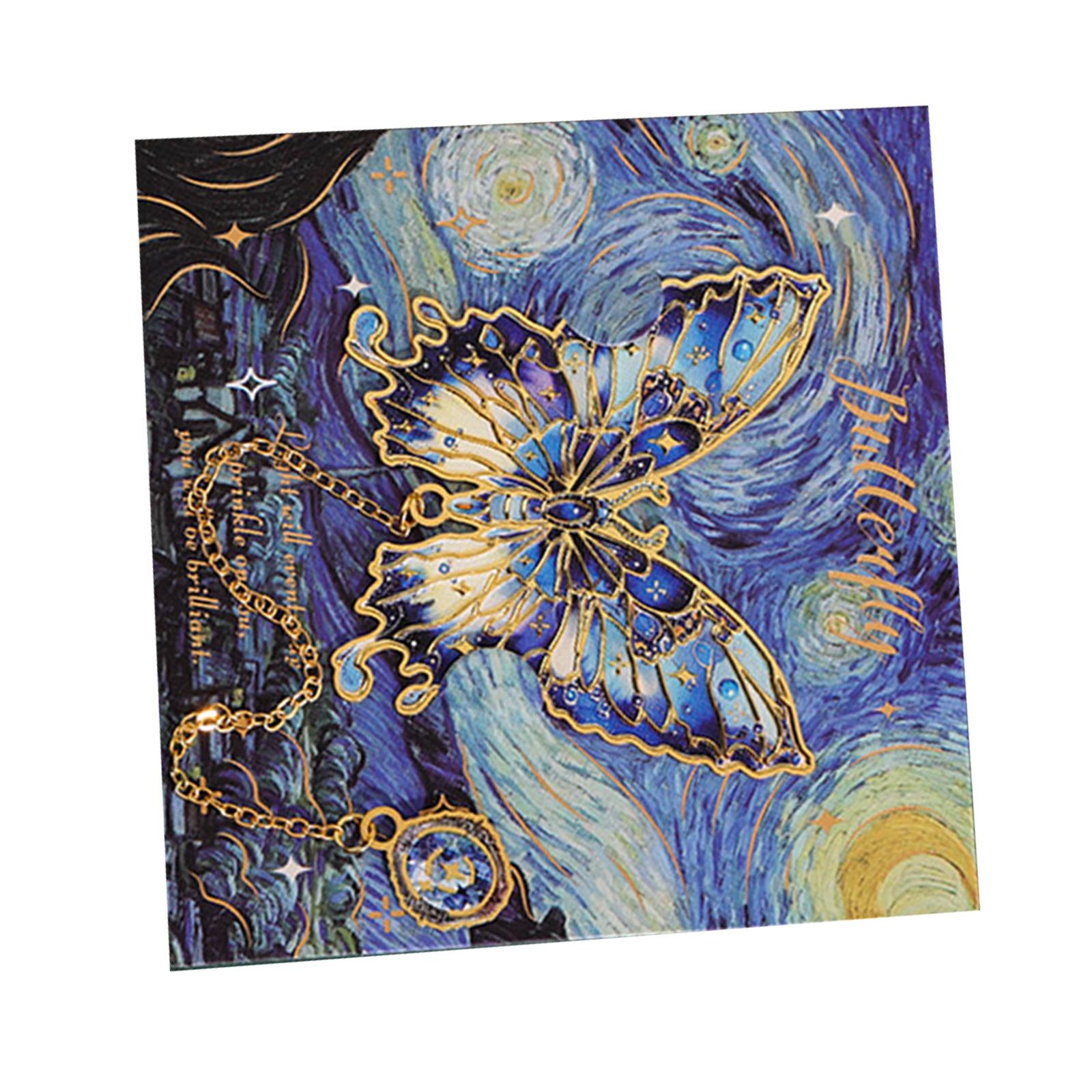 

Винтажные закладки с подвеской-бабочкой, металлические закладки, маркер для страниц книги, подарок благодарности учителю, любителю книг 4