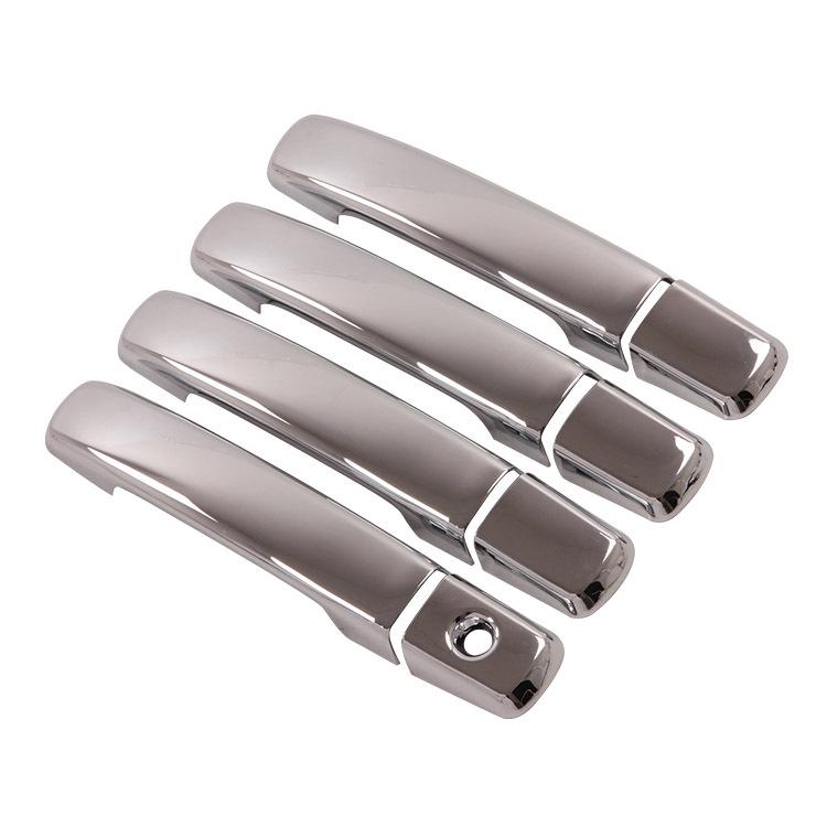 Chrome-Plated ABS Door Handle Decor for 2007 Qashqai - Standard & Smart Versions
