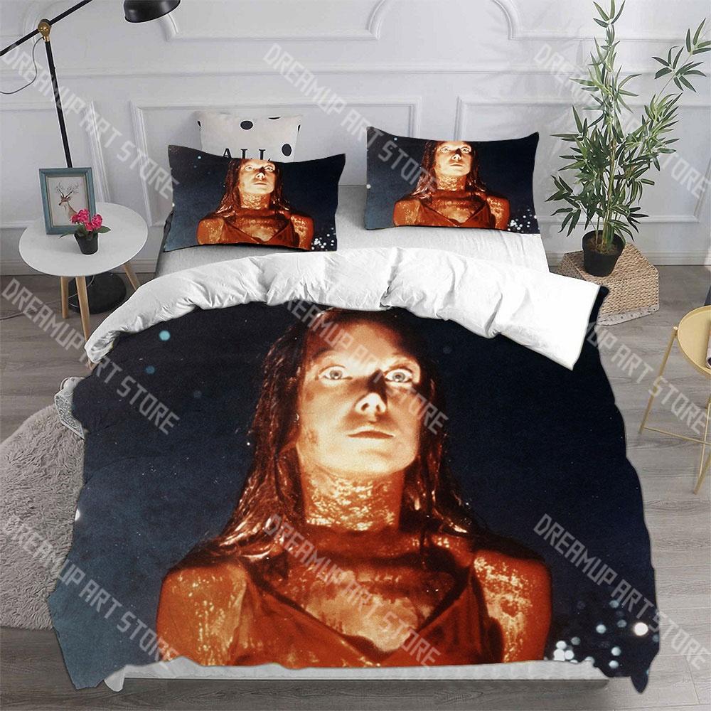 Fashion Carrie (1976) Bedding Set Single Twin Full Queen King Size Bed Set Kids Bedroom Duvetcover Sets Bed Sheet Set