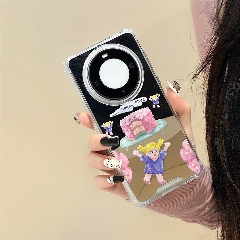 Huawei Mate 60 Pro Phone Case - Compatible with Nova 11/10, Honor 90/80 Pro, P60/50, Bracelet Design, Mirror Finish