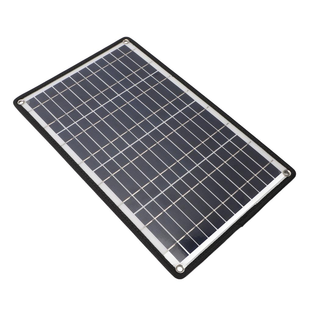 12W 5V Tragbares Solarpanel Effizientes Dual-USB-Solarpanel-Ladegerät für Mobiltelefon Notlicht Solarpumpe