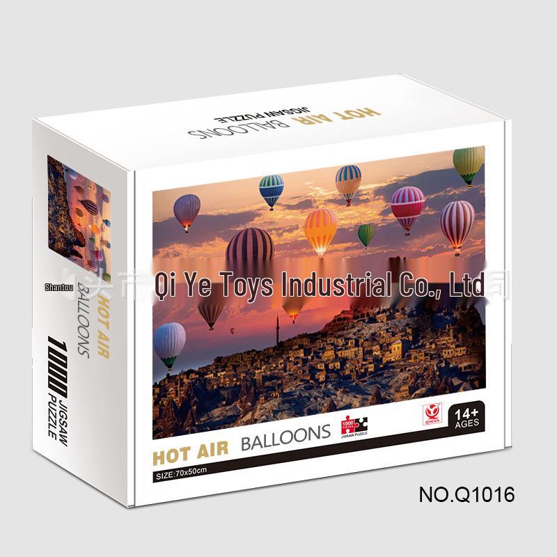 Qiwan 1000-Piece Animal & Landscape Jigsaw Puzzles for Adults & Kids