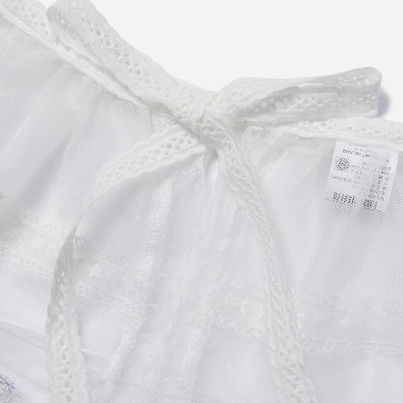 Thursday Island [KiiiKiii] Spitzenrüschen Wickelschal_T256MSF143W