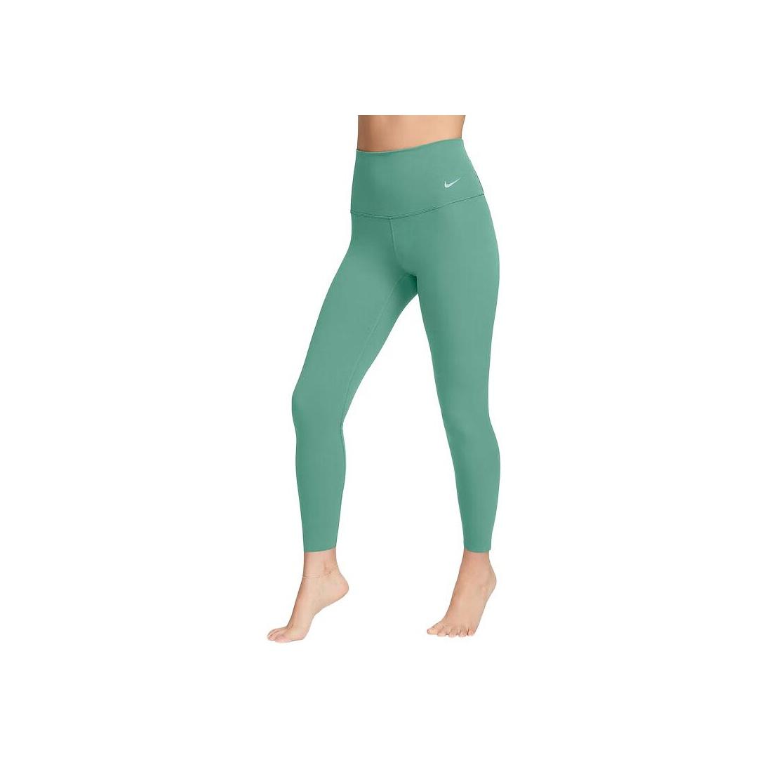 

Nike Logo Training Tight Solid Color Sports Long Pants Women bottoms Green DQ6016-362 L