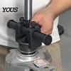 Crankshaft Pulley Remover Threaded Puller Set, Harmonic Balancer Tool for Fan 3/8 Inch Drive Blower Motor Steering Wheel, 3 Jaw V Belt With Claws