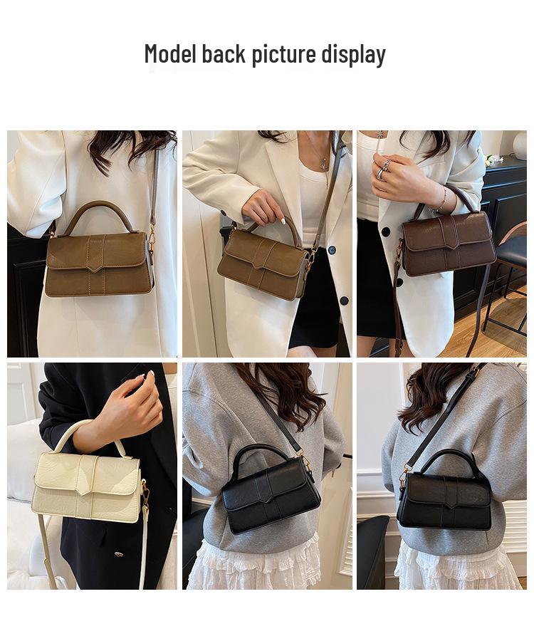 2025 Trendy Retro Small Square Handbag for Women - Summer's Hot Fashion Crossbody Shoulder Bag