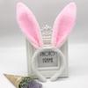 Bunny Ear Headband Prop Plush Hairband Costume Bunny Party Easter Decorations