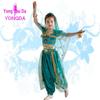Yong Dajia Yi Girls Jasmine Princess Anime Costume - Women's Belly Dance Halloween Outfit Set