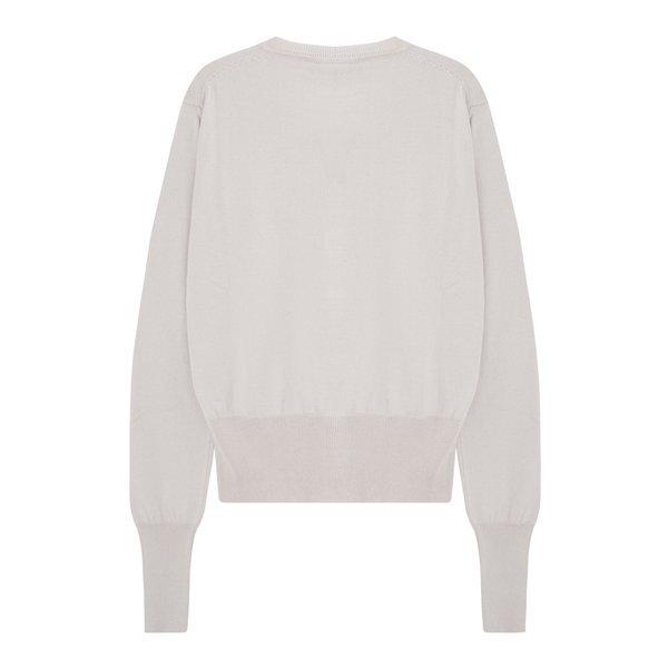 Vivienne Westwood Women Cardigan Bear Dusty White 1803002p Y001v A402