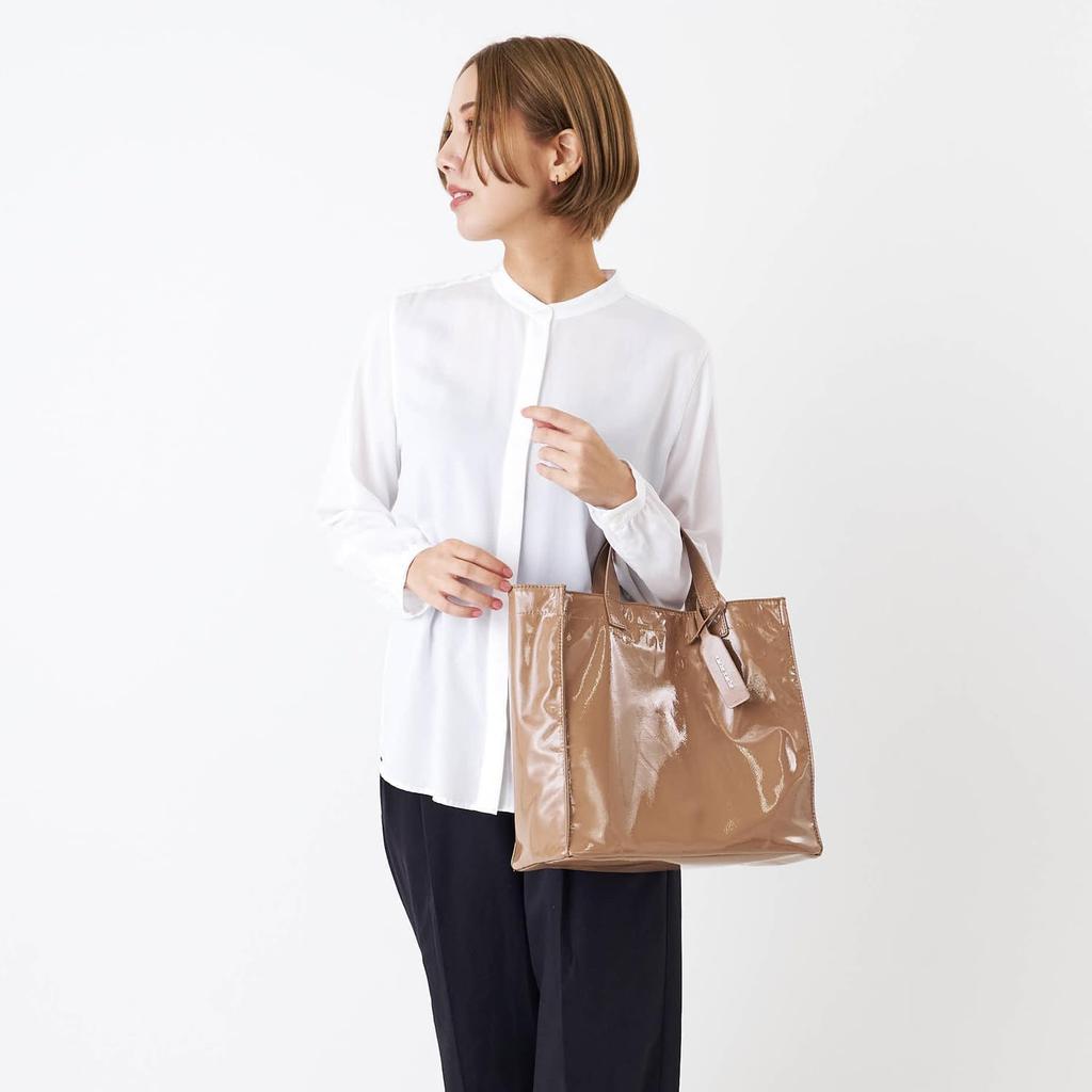 Soft enamel square tote bag
