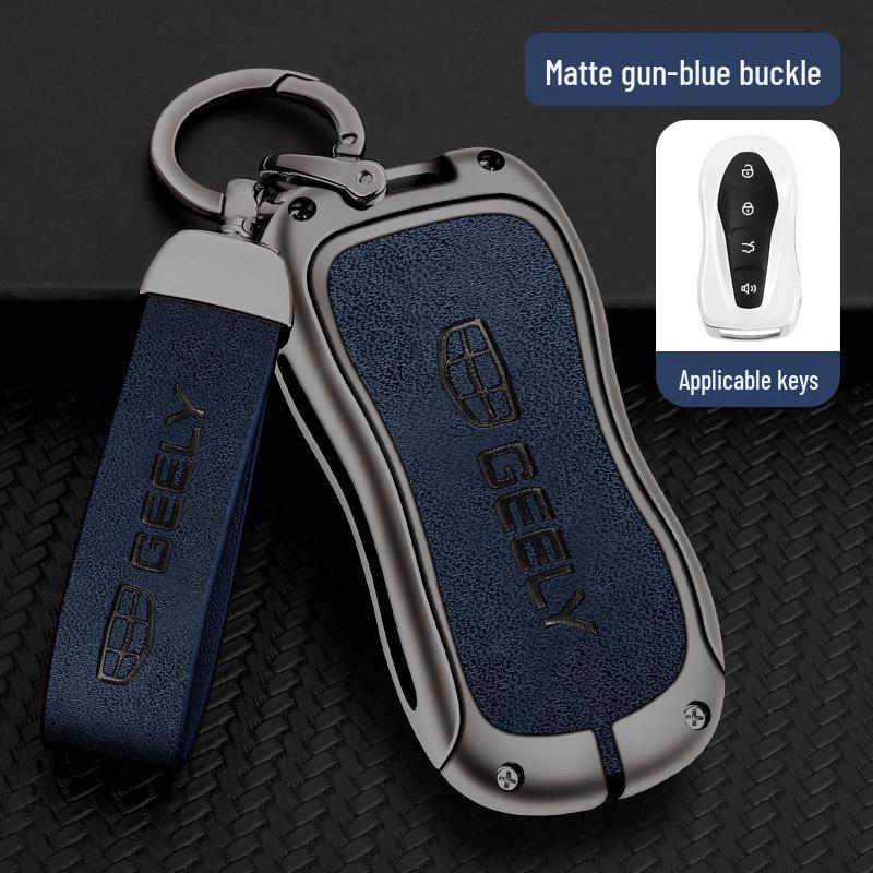Geely Car Key Case for Xingyue S & Boyue Pro - Premium Metal Shell with Secure Buckle 