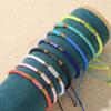 Multicolor Heishi Beaded Natural Stone Adjustable Bracelet Set for Women Bohemian Jewelry Gift