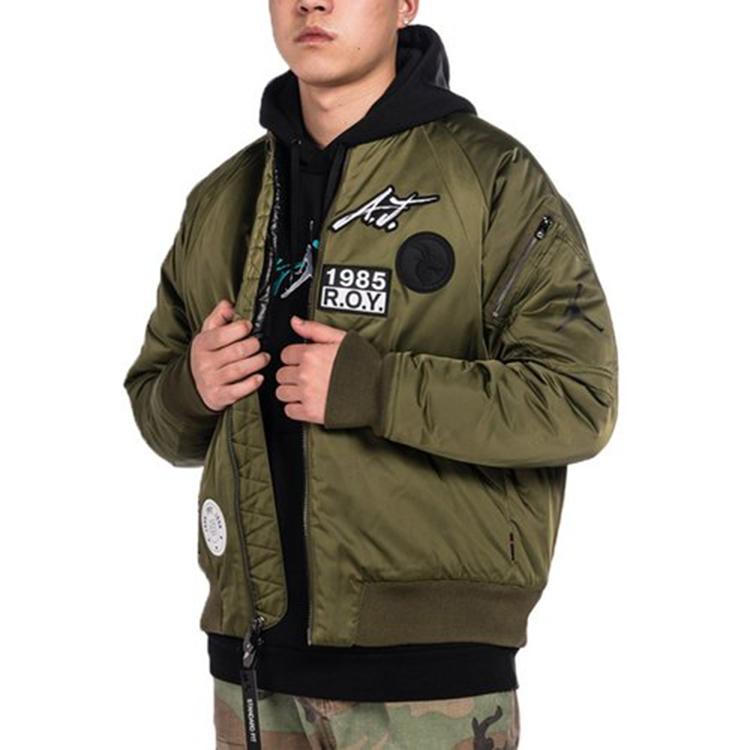 Jordan Jackets Men's Baseball Collar Moderate Pilot