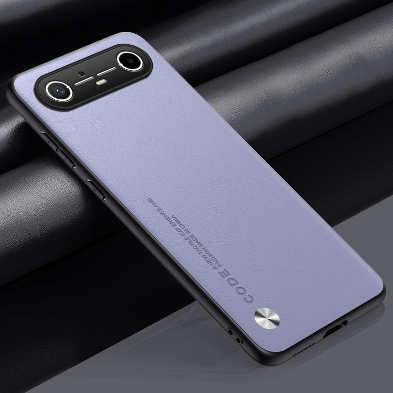 Роскошный чехол из искусственной кожи для Tecno Pova Slim 5G, задняя крышка, силиконовый противоударный чехол для телефона с полной защитой для Tecno Spark Slim 4G Tecno Pova Slim светло-фиолетовый