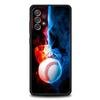 Phone Case For Samsung Galaxy A15 A13 A51 A71 A41 A31 A21S A03S A05 A35 A32 A55 A23 A25 A33 A53 A73 5G Baseball TPU Cover