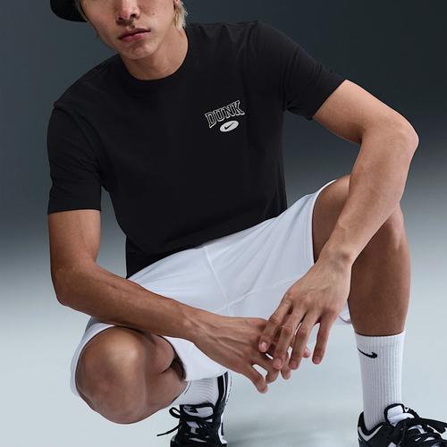 Nike Soft and Comfortable Men's Short-Sleeve T-Shirt in Black
