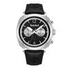 Williston Serie Uhr Quarzwerk Lederarmband 43mm Schwarzes Zifferblatt Multifunktions-Chronograph Militärstil Herrenuhren TDWGF0028202