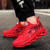 Autumn new blade large size sports casual running shoes low top men platform shoes