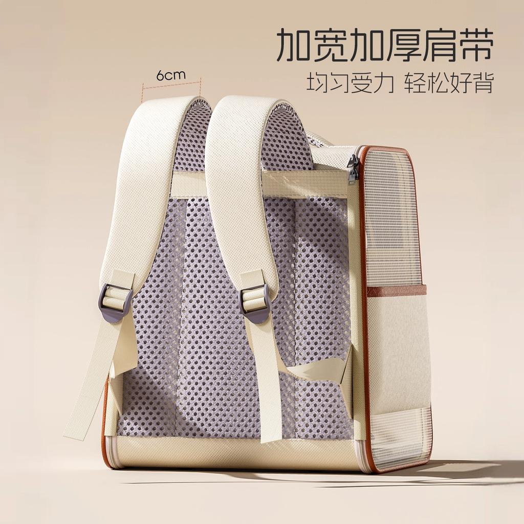 Pet Outdoor Portable Large Capacity Pet Puppy Outdoor Backpack Small Dog Cat Backpack Carrier