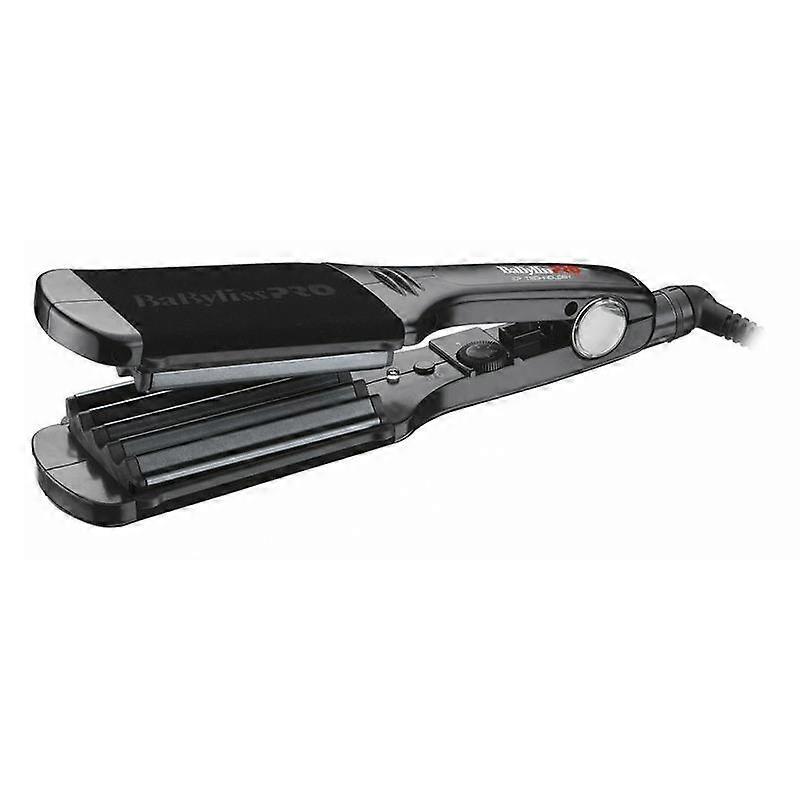 Babyliss Pro Black Crimper Ceramic Wide Crimping Iron Plate with 25 Heat Settings