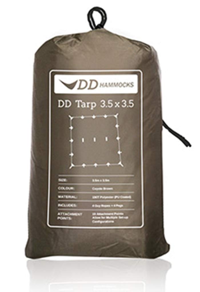 DD Hammocks DD Tarp x 3.5 3.5 (Coyote Brown) [Used]