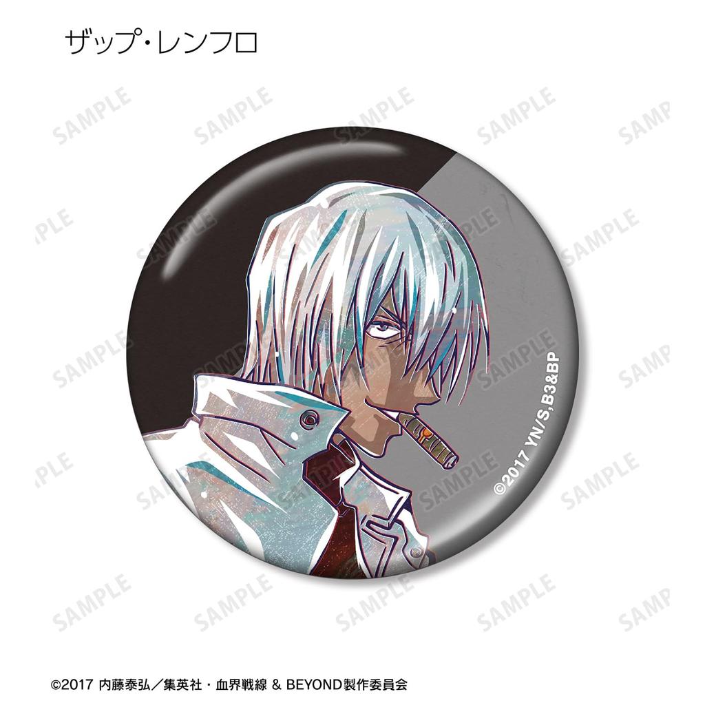TV Anime Blockade Battlefront Trading Ani Art 4th Edition Metallic Can Badge Box of 10 "Blood & Beyond"