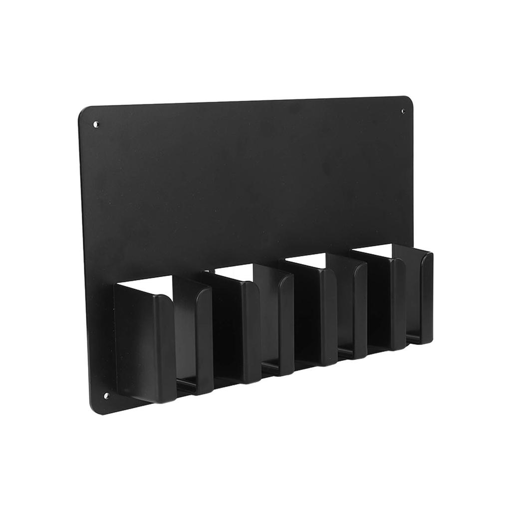 Hair Clipper Holder 4 Slots Prevent Slip Barber Clipper Storage Rack for Hair Salon