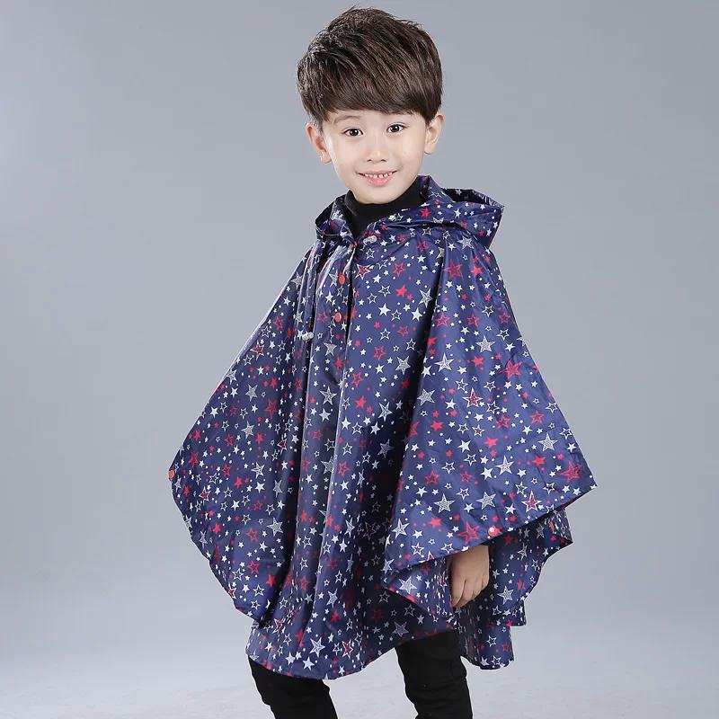 K-style Cute Primary School Student Mother and Child Princess Kids Raincoat