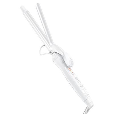 Curling Iron 19mm, 5 Temperature Settings, 220 C Max, White