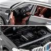1:32 Compatible for BMW X5 SUV Model Car Toy, Zinc Alloy Pull Back Toy Car with Sound and Light for Kids Boy Girl Gift