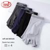 Langsheng Men's Pure Cotton Antibacterial Boxer Briefs - 4 Pack