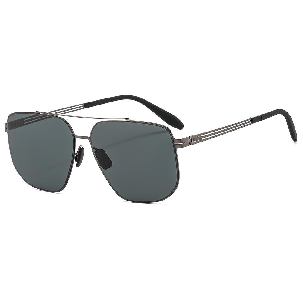 3D Bridge Fashionable Nylon Polarized Sunglasses - Model 7087 (Screwless, Weldless)
