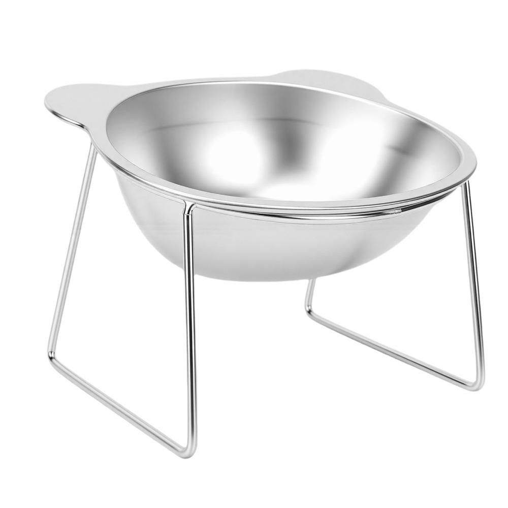 15° Tilted Elevated Pet Bowl 5.9" Wide Bowl Cat Food Bowl Durable Raised Cat Bowl Indoor Feeding