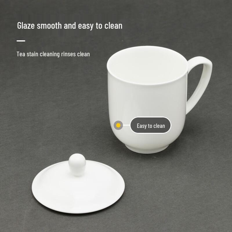 Jingdezhen Ceramic Tea Cup with Lid
