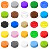 Building Blocks Parts 98138 Tile Round 1x1 Pixel Painting Materials 20pcs Compatible All Brands DIY Education Toys for Children